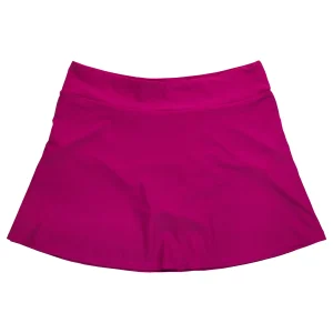 Women's A-Line Tummy Control Swim Skirt | “Fuchsia”
