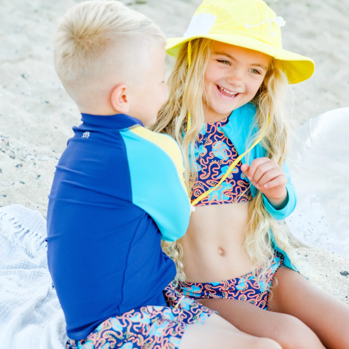 Girls Halter Top Bikini Set (2 Piece) | "Deep Dive" - Image 4