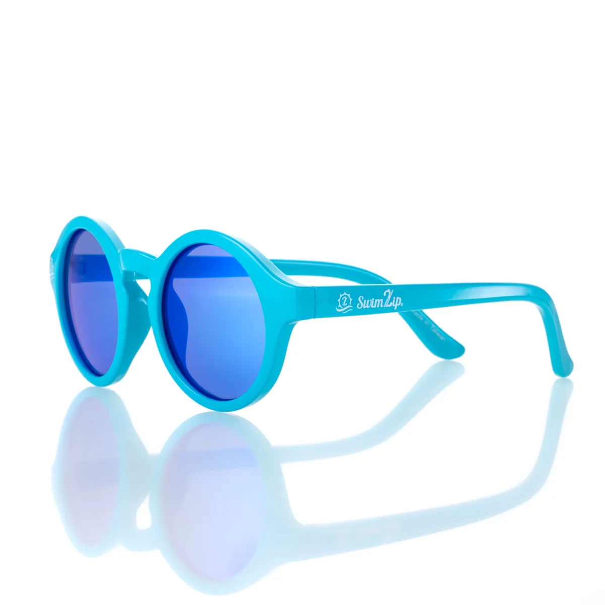 Kids Round Sunglasses - Scuba Blue