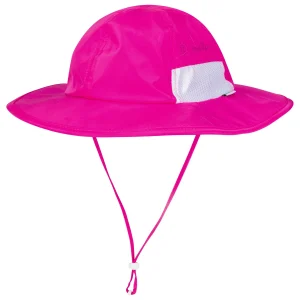 Kids Wide Brim Sun Hat "Fun Sun Day Play Hat" - Manic Magenta