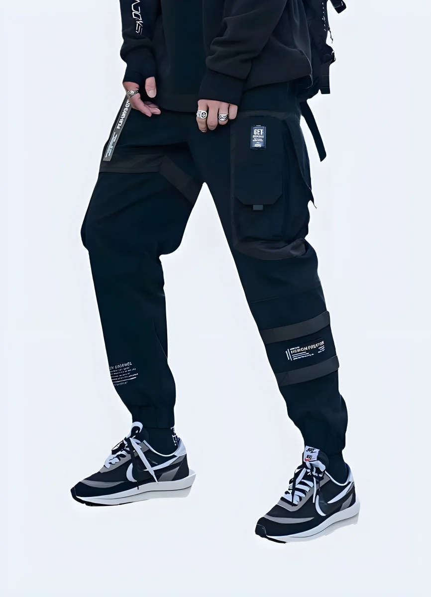 Baggy Techwear Pants - Image 3