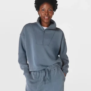 Sand Wash Funnel Neck Half Zip