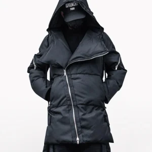 Techwear Long Winter Jacket