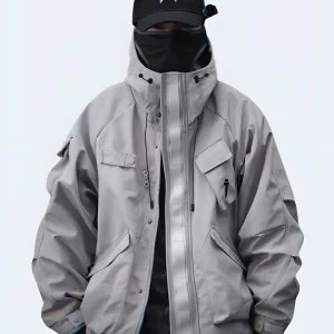 White Streetwear Jacket