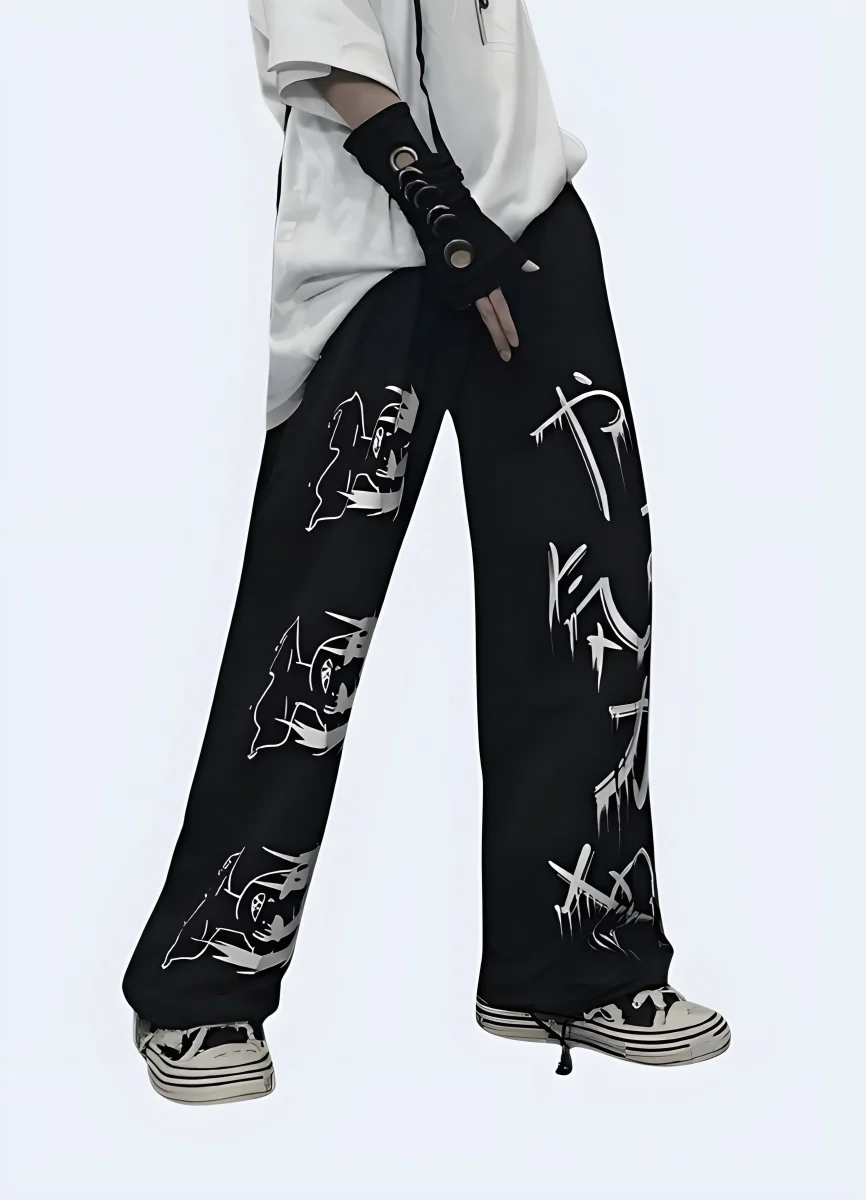 Japanese Style Baggy Pants Women - Image 3